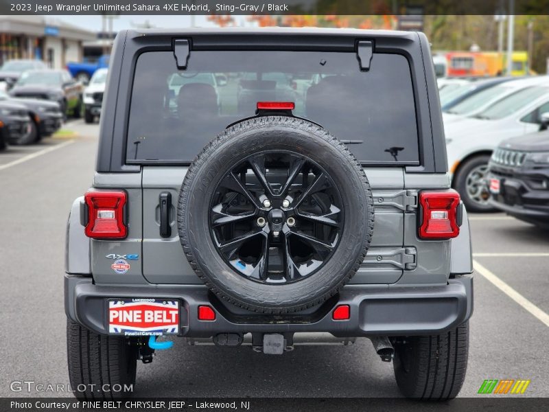 Sting-Gray / Black 2023 Jeep Wrangler Unlimited Sahara 4XE Hybrid