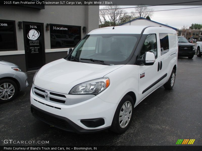 Bright White / Black 2015 Ram ProMaster City Tradesman SLT Cargo Van