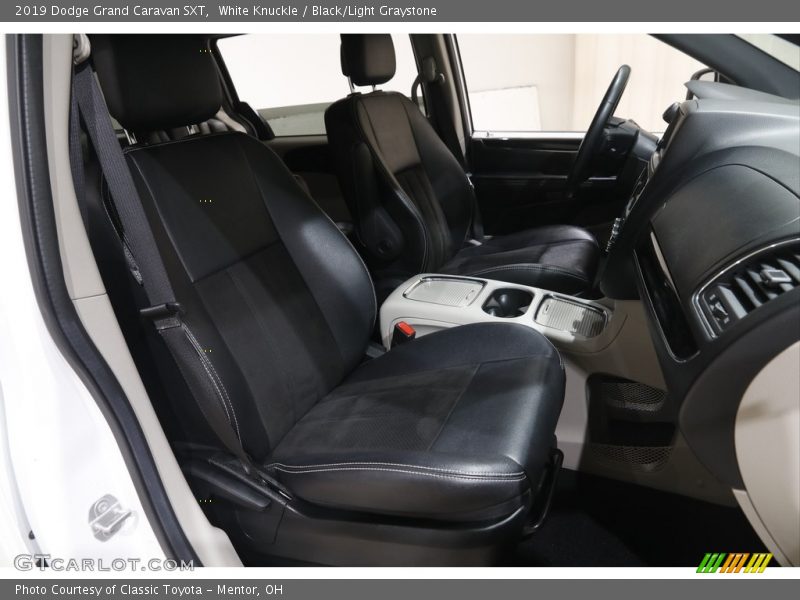 White Knuckle / Black/Light Graystone 2019 Dodge Grand Caravan SXT
