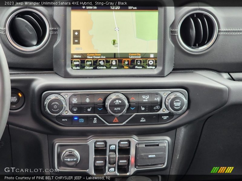 Sting-Gray / Black 2023 Jeep Wrangler Unlimited Sahara 4XE Hybrid