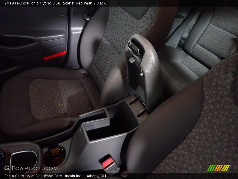 Scarlet Red Pearl / Black 2019 Hyundai Ioniq Hybrid Blue