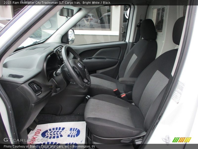  2015 ProMaster City Tradesman SLT Cargo Van Black Interior