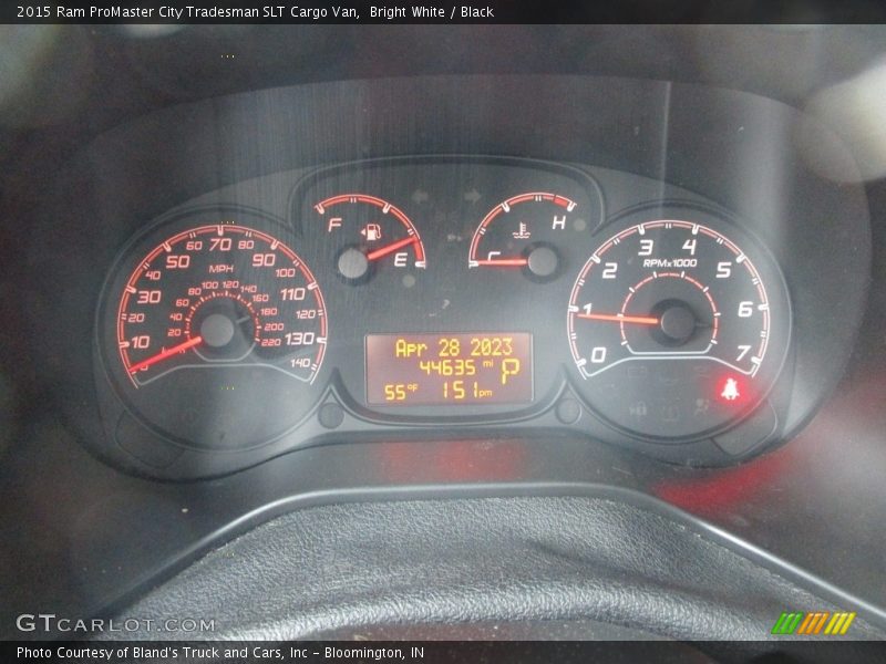  2015 ProMaster City Tradesman SLT Cargo Van Tradesman SLT Cargo Van Gauges