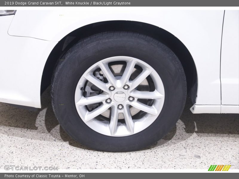 White Knuckle / Black/Light Graystone 2019 Dodge Grand Caravan SXT