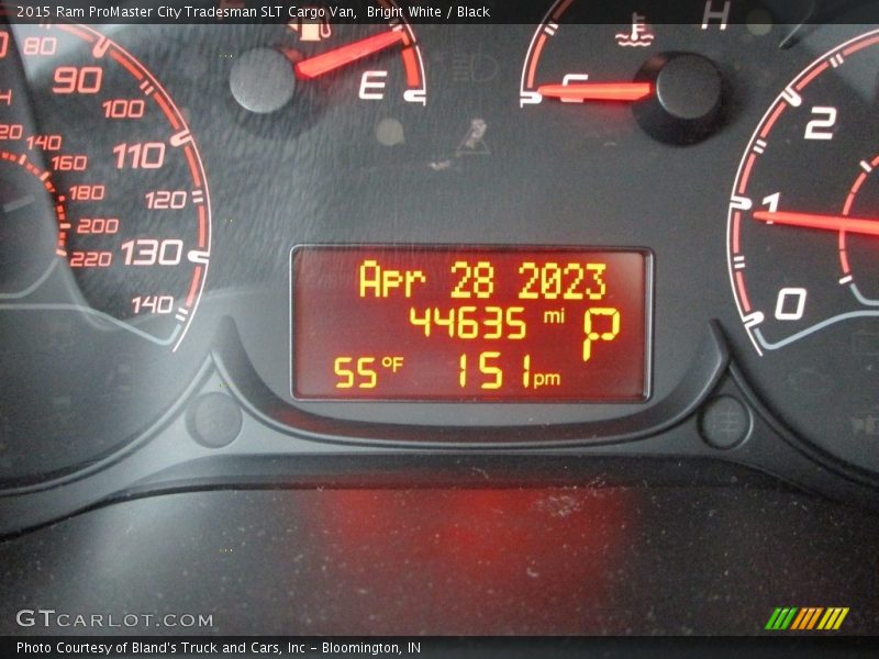 Bright White / Black 2015 Ram ProMaster City Tradesman SLT Cargo Van