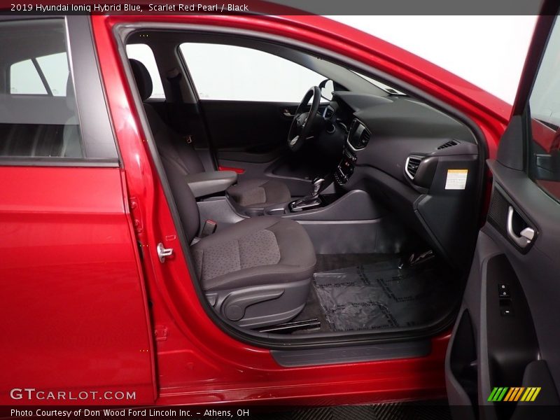 Scarlet Red Pearl / Black 2019 Hyundai Ioniq Hybrid Blue