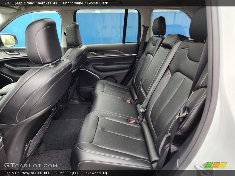 Rear Seat of 2023 Grand Cherokee 4XE