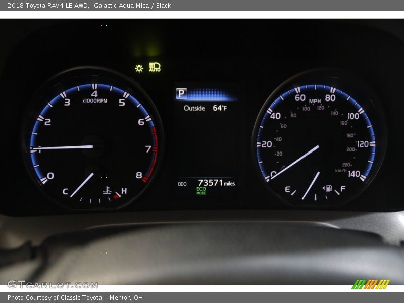  2018 RAV4 LE AWD LE AWD Gauges