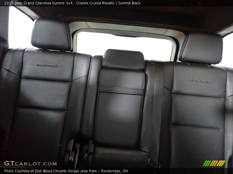 Granite Crystal Metallic / Summit Black 2015 Jeep Grand Cherokee Summit 4x4