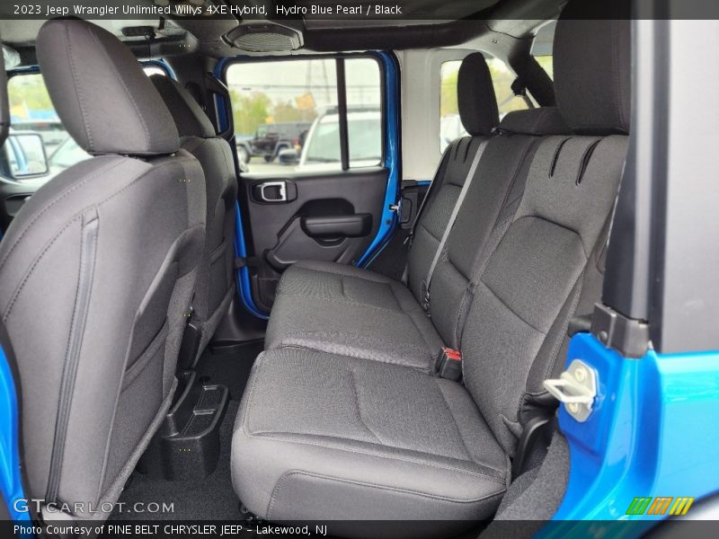 Rear Seat of 2023 Wrangler Unlimited Willys 4XE Hybrid