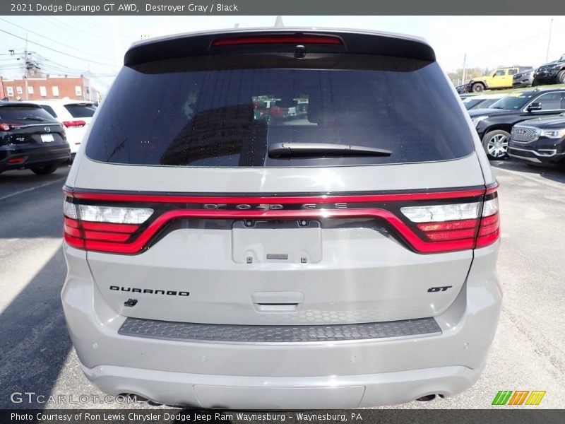 Destroyer Gray / Black 2021 Dodge Durango GT AWD