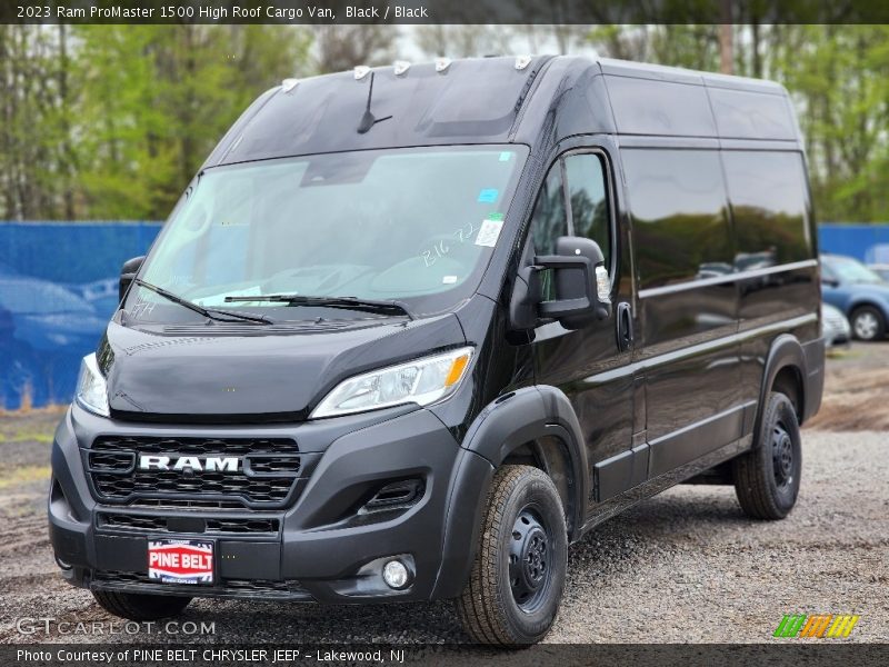 Front 3/4 View of 2023 ProMaster 1500 High Roof Cargo Van