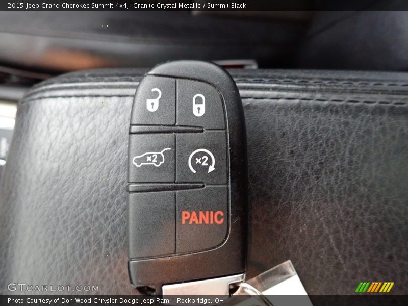 Keys of 2015 Grand Cherokee Summit 4x4