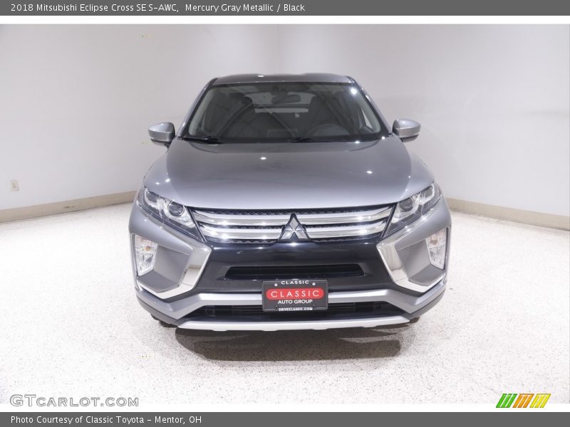 Mercury Gray Metallic / Black 2018 Mitsubishi Eclipse Cross SE S-AWC