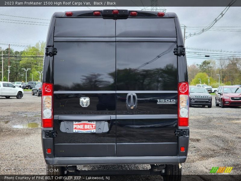 Black / Black 2023 Ram ProMaster 1500 High Roof Cargo Van