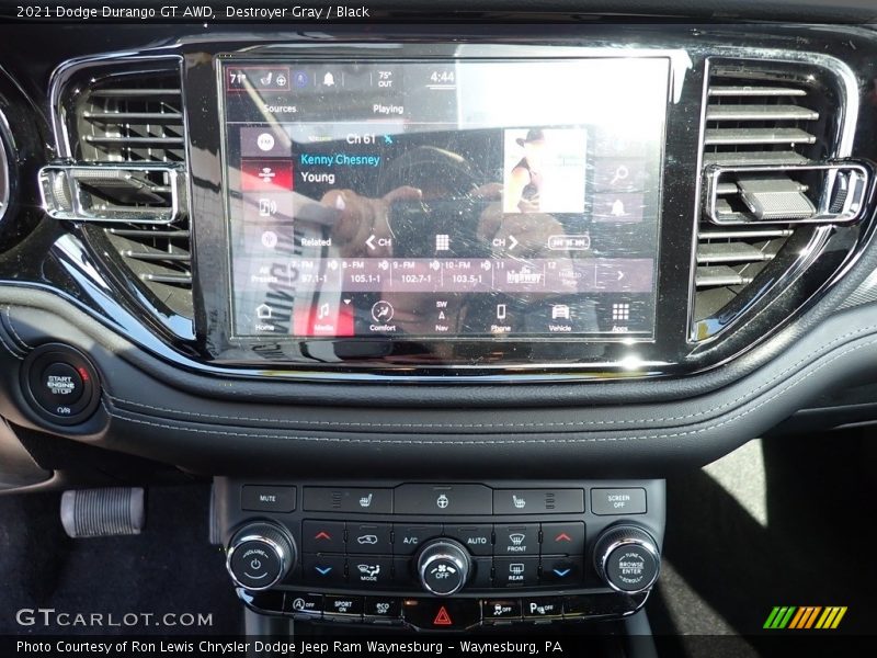 Destroyer Gray / Black 2021 Dodge Durango GT AWD