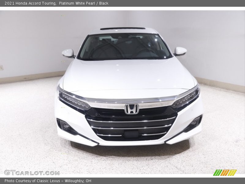 Platinum White Pearl / Black 2021 Honda Accord Touring
