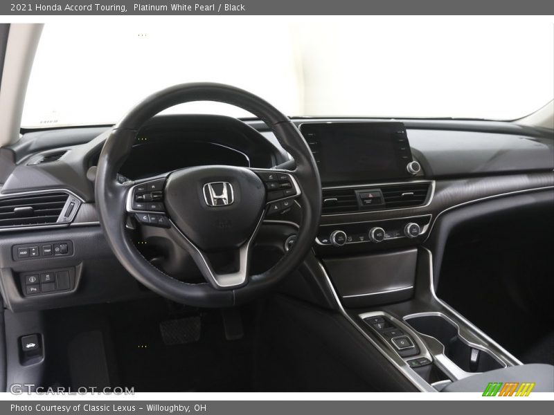 Dashboard of 2021 Accord Touring