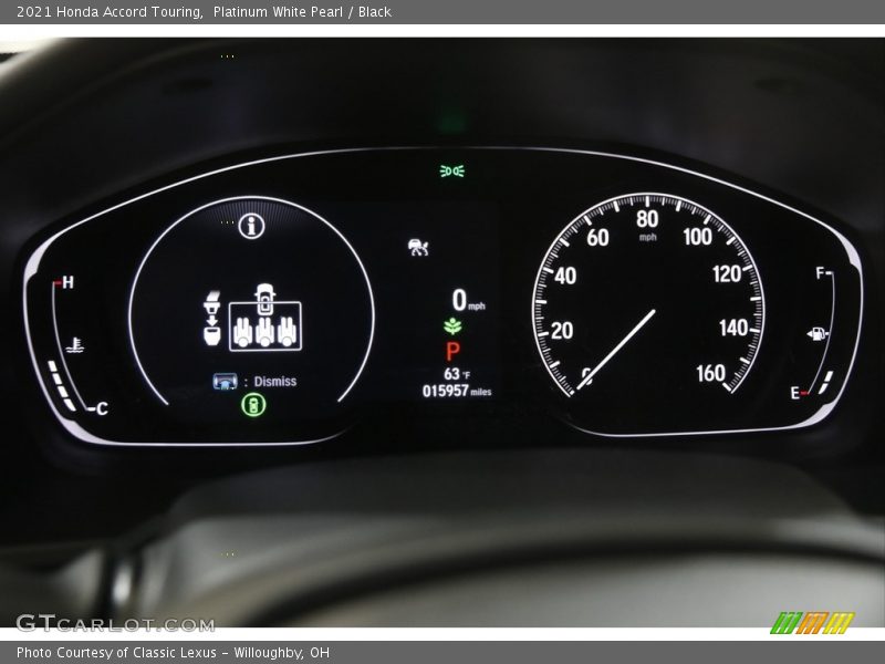 2021 Accord Touring Touring Gauges