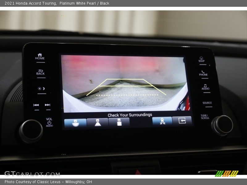 Platinum White Pearl / Black 2021 Honda Accord Touring