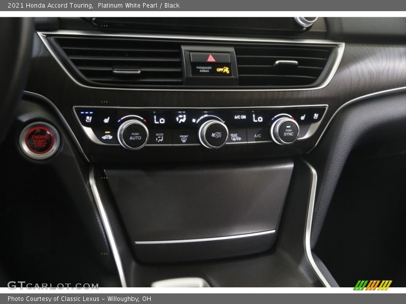 Platinum White Pearl / Black 2021 Honda Accord Touring
