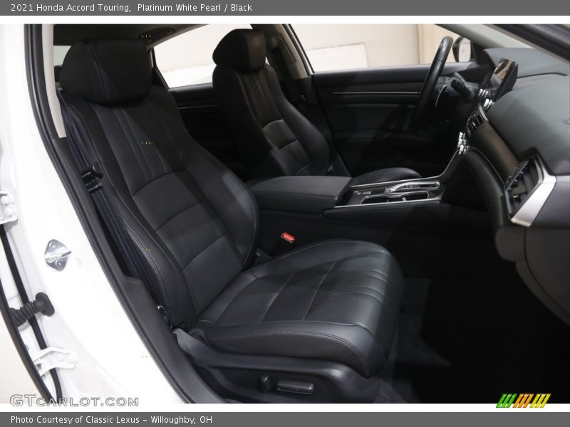Platinum White Pearl / Black 2021 Honda Accord Touring