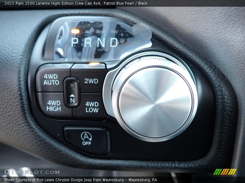  2023 1500 Laramie Night Edition Crew Cab 4x4 8 Speed Automatic Shifter