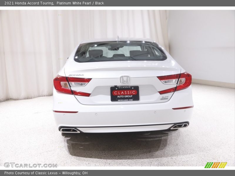 Platinum White Pearl / Black 2021 Honda Accord Touring