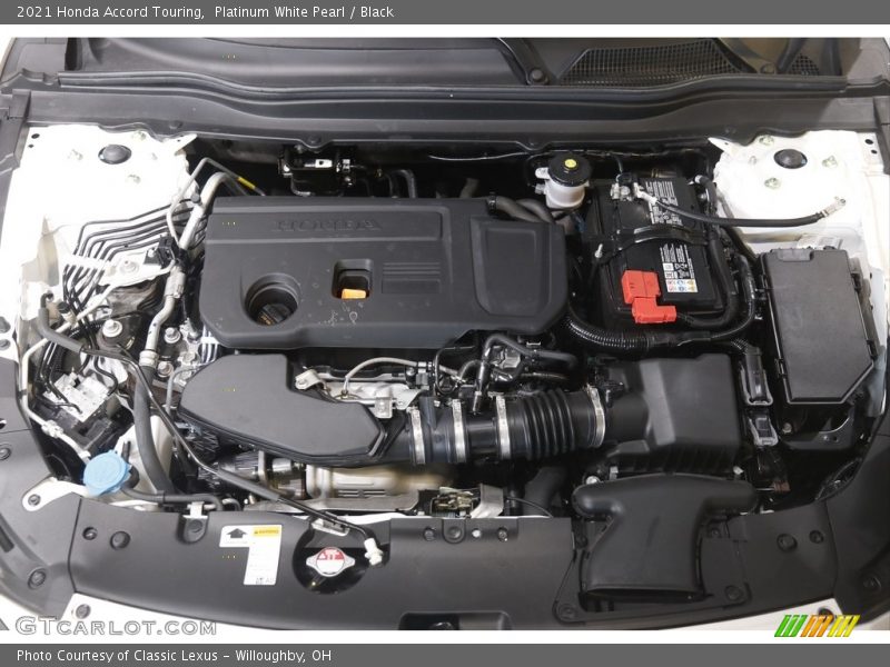 Platinum White Pearl / Black 2021 Honda Accord Touring