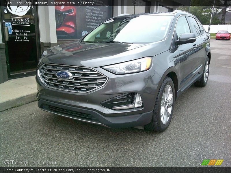 Magnetic Metallic / Ebony 2020 Ford Edge Titanium