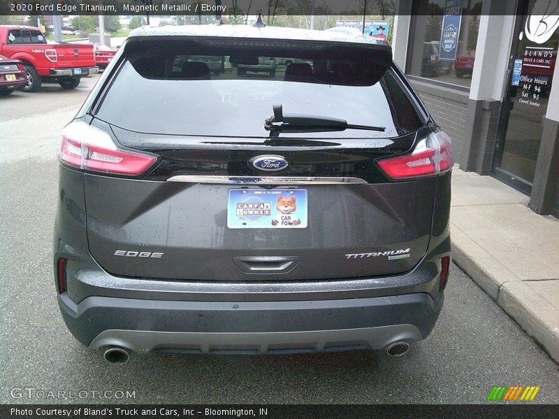 Magnetic Metallic / Ebony 2020 Ford Edge Titanium