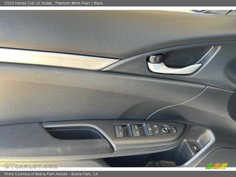 Door Panel of 2020 Civic LX Sedan