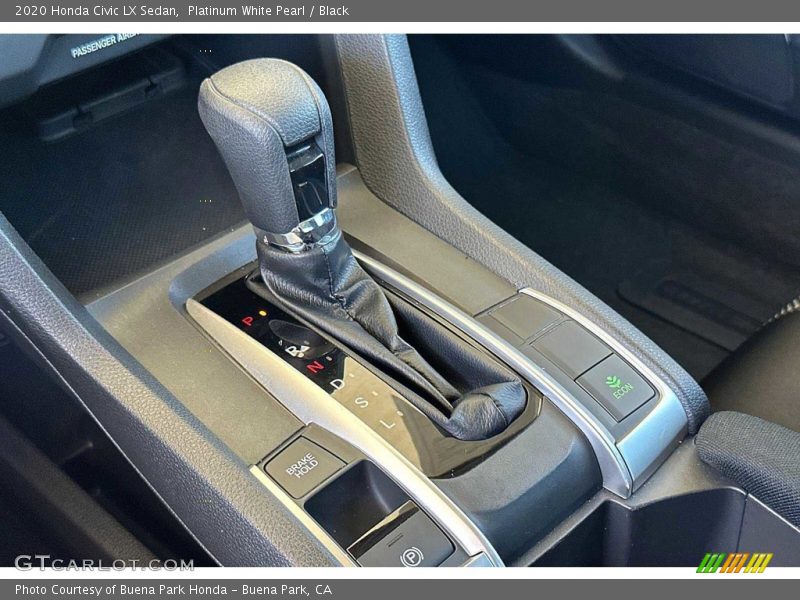  2020 Civic LX Sedan CVT Automatic Shifter