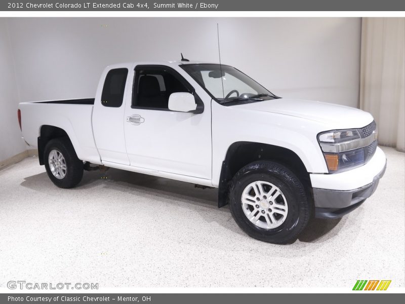Summit White / Ebony 2012 Chevrolet Colorado LT Extended Cab 4x4