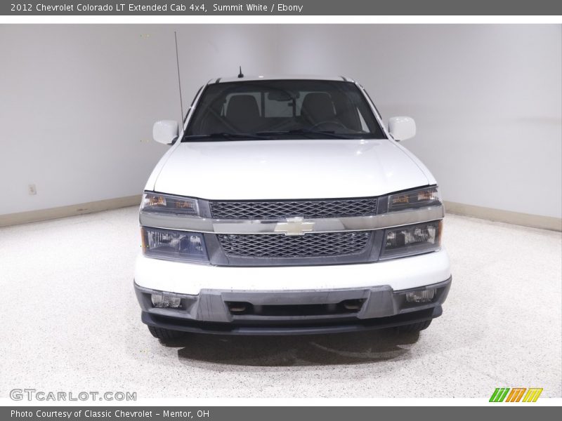Summit White / Ebony 2012 Chevrolet Colorado LT Extended Cab 4x4