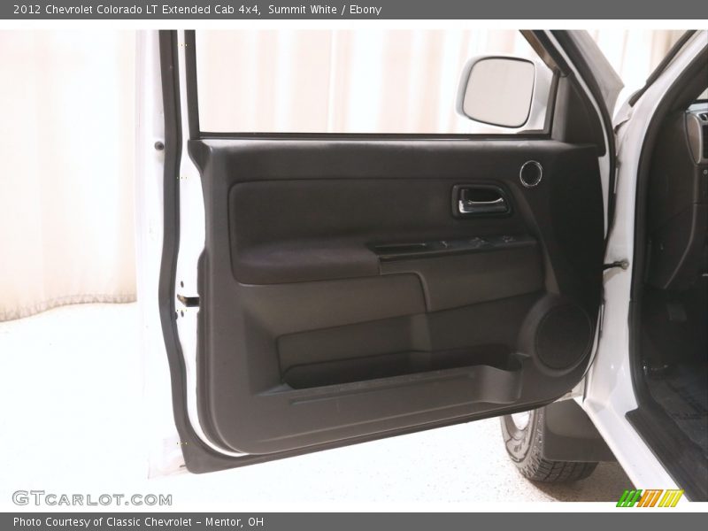Summit White / Ebony 2012 Chevrolet Colorado LT Extended Cab 4x4