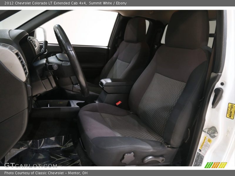 Summit White / Ebony 2012 Chevrolet Colorado LT Extended Cab 4x4