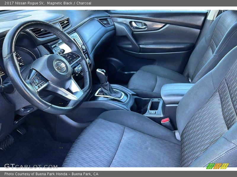  2017 Rogue SV Charcoal Interior
