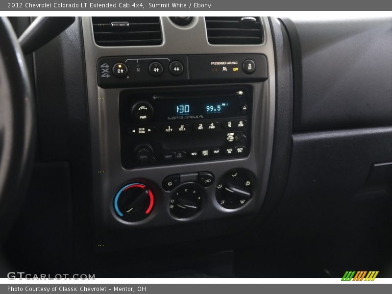 Summit White / Ebony 2012 Chevrolet Colorado LT Extended Cab 4x4