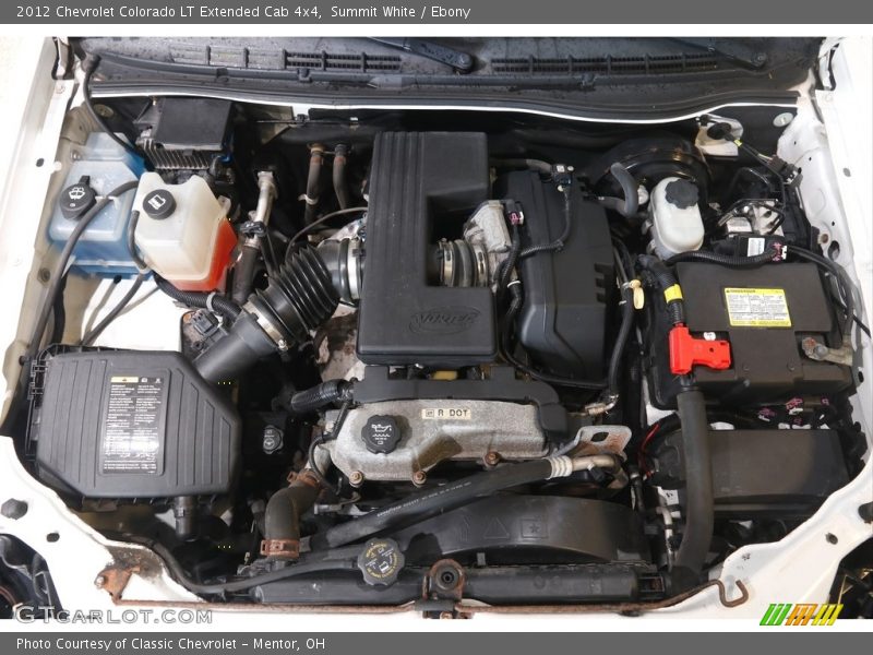 Summit White / Ebony 2012 Chevrolet Colorado LT Extended Cab 4x4