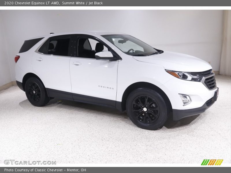 Summit White / Jet Black 2020 Chevrolet Equinox LT AWD
