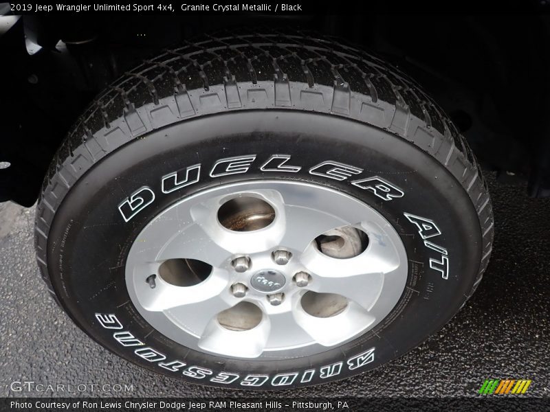 Granite Crystal Metallic / Black 2019 Jeep Wrangler Unlimited Sport 4x4