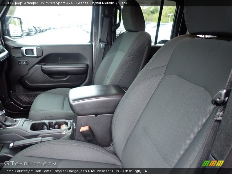 Granite Crystal Metallic / Black 2019 Jeep Wrangler Unlimited Sport 4x4