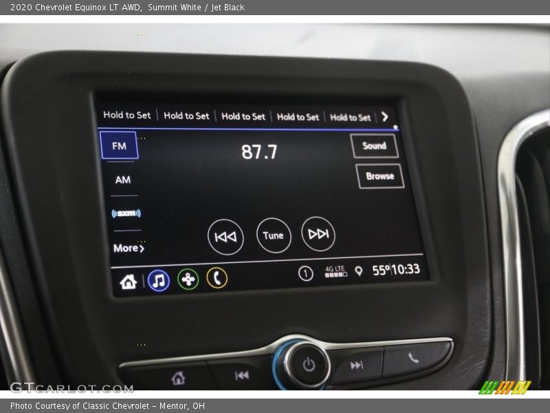Summit White / Jet Black 2020 Chevrolet Equinox LT AWD