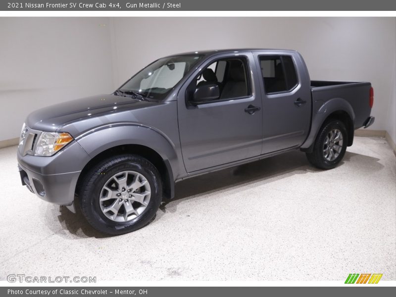 Gun Metallic / Steel 2021 Nissan Frontier SV Crew Cab 4x4