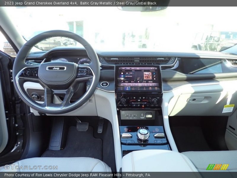 Baltic Gray Metallic / Steel Gray/Global Black 2023 Jeep Grand Cherokee Overland 4x4