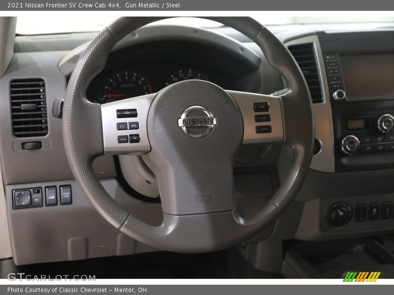 Gun Metallic / Steel 2021 Nissan Frontier SV Crew Cab 4x4
