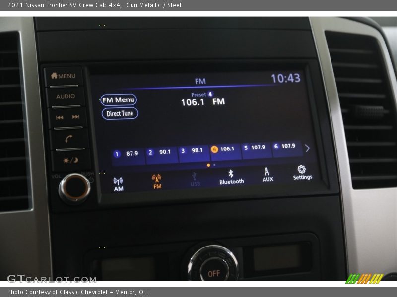 Gun Metallic / Steel 2021 Nissan Frontier SV Crew Cab 4x4