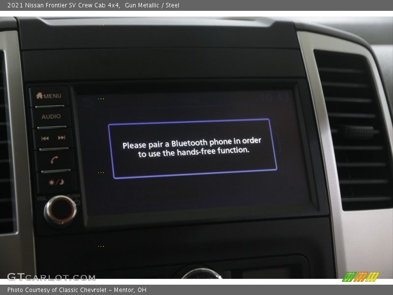 Gun Metallic / Steel 2021 Nissan Frontier SV Crew Cab 4x4