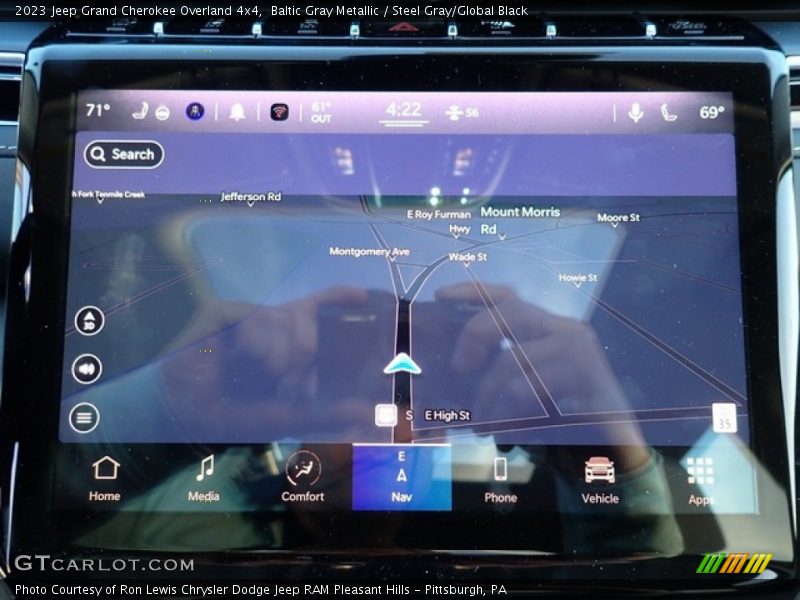 Baltic Gray Metallic / Steel Gray/Global Black 2023 Jeep Grand Cherokee Overland 4x4